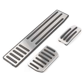 Motorshop168 310001682724 3pcs For Tesla Model S&x Non-slip Aluminum Accelerator Brake Foot Rest Pedal Pad