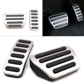 Motorshop168 310007930935 Car Foot Gas Brake Pedal Cover Kit For Range Rover Sport Discovery 5 Defender 90