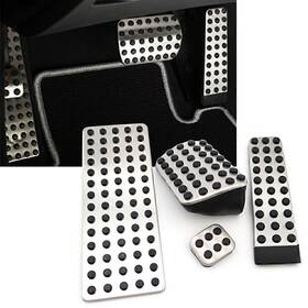 Motorshop168 550730664909 Gas Brake Rest Pedal Pad Cover Kit For Mercedes-benz S E Sl Slk W124 Cl Clk G R