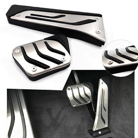 Motorshop168 834561128756 Car Foot Gas Brake Pedals Cover Kit For Bmw 1/2/3/4/5/6/7/8 Series