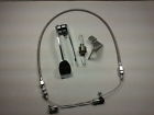 Mount 24 Cable Steel Throttle Pedal Firewall Braided Chrome