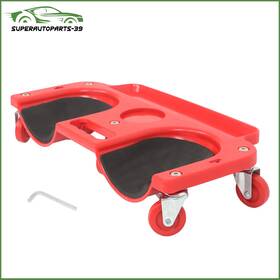 Sap157404p Munirater Rolling Knee Creeper/pad High-impact Frame 5 Swivel Castors Tool Tray Holder New