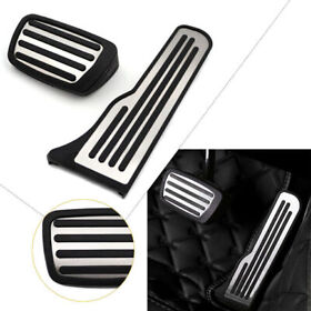 New Car Foot Gas Brake Pedals Cover Kit For Chevrolet Camaro 2016-2018 2017 Us