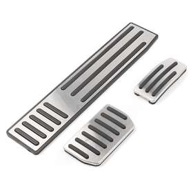 Newyoutube 211311387616 3pcs For Tesla Model S&x Non-slip Alu Accelerator Brake Foot Rest Pedal Pad
