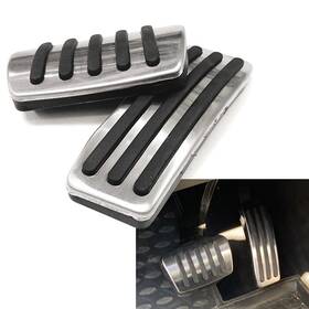 Newyoutube 286452481806 Stainless Steel Car Fuel Brake Pedals Cover For Cadillac Srx 2010-2016