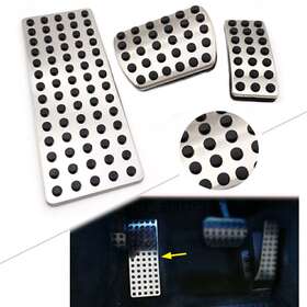 Newyoutube 420015821405 Accelerator Gas Brake Foot Pedal Cover For Mercedes A/b/cla/gla/glb 2020 3pcs
