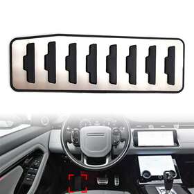 Newyoutube 420017430360 Foot Rest Pedal Cover For Jaguar Land Rover Range Evoque Discovery Sport