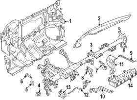 678d6-5mp0a Nissan Genuine Bracket