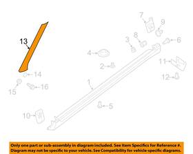 990e85rb0a Nissan Oem 18-23 Kicks Exterior Trim-pillar Tape