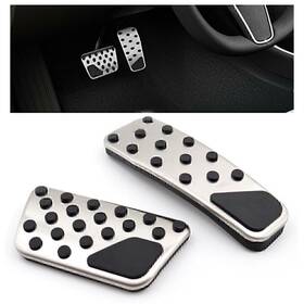 Nomura 550713774779 Anti-slip Automatic Gas Brake Foot Pedal Pad Cover Kit For Dodge Challenger