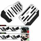 187e666e6959 Non-slip Automatic Gas Brake Foot Pedal Pad Cover Car Accessories Parts Silver