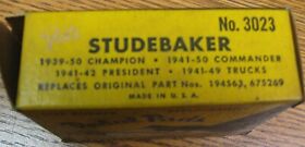 675269 Nos 1939-64 Studebaker Brake And Clutch Pedal Pads Oem 194563 Pair