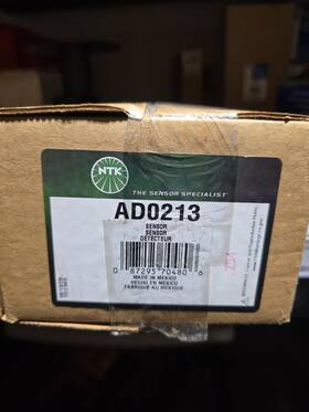 Ad0213 Ntk Accelerator Pedal Sensor For 2010-2016 Chevy Impala