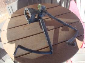 7r1-2453 Oem 1949 F-1 Ford Clutch / Brake Pedal Bracket Inch Rebuilt Nice 1948 1950 1951 1952