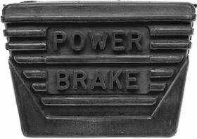 A7100101 Oer Power Brake Pedal Pad 1963-1967 Corvette And 1962-1967 Chevy Ii Nova
