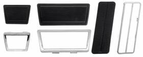 R1011o Oer Complete Pedal Pad Kit 1969 Pontiac Firebird With Automatic Transmission