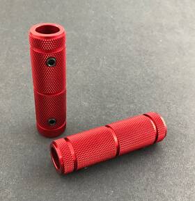 Km810r Omb Warehouse Pedal Cover 14mm Or 1/2 Inch Id Red