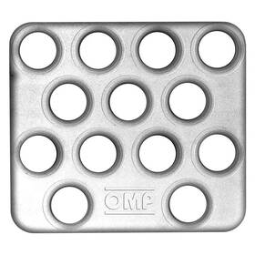 Oa0-1866-003 Omp Sandblasted Aluminum Co-driver Foot Rest