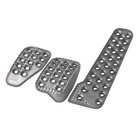 Oa0-1010-003 Omp Racing Inc. - Sandblasted Aluminum Manual Pedal Pad Set