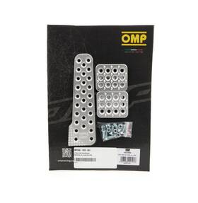 Oa0-1020-003 Omp Racing Inc. - Sandblasted Aluminum Manual Pedal Pad Set