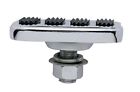 S1008 Pad Rectangle Die-cast United Brake Pacific Pedal Chrome