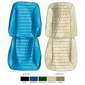 F1007000101 Parts Unlimited Interiors 1970 Firebird Complete Interior Upholstery Set Standard Black