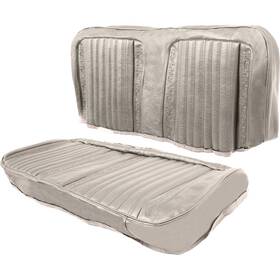 W1037100228 Parts Unlimited Interiors 1971-72 Chevy Blazer Rear Bench Seat Upholstery Off White - Brand Pui
