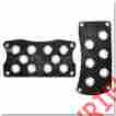 Pdl-bcf-a-sd Spec-d G-mall Carbon Fiber Metal Racing Style Foot Pedal Pad Automatic 2pc