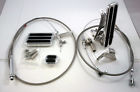 6049 Pedal Gas Th350 Kit Billet Braided Floor Throttle Mount Kick Cable