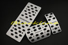 Pedals 3 Mazda Auto Set Brake 2 Footrest Mazdaspeed Pedal Dead Aluminum Gas