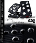 Pedals Fiber Brake Ga Blk Aluminum Jdm Gas Clutch Manual Transmission Carbon Mt