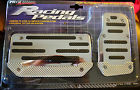 Pedals Racing Chrome Pilot Plated Motorsports Aluminum