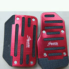 Pedals Type- Racing 2 Car Red Pcs Aluminum Automatic Sport -slip