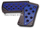Pieces Pedal Brake Pads Gas Blue 2 Universal Black Automatic Cover