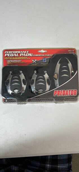 Pilot 757558929900 Performance Pedal Pads Automatic Predator Pm 299