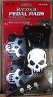 Pm2327s3eki Pilot Black Silver Skull Ryder Manual Transmission Pedal Pads Honda