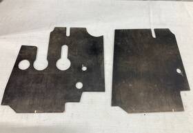 Porsche 644.551.601.00 Original 1957-59 356a Left And Right Wood Pedal Board Set