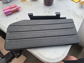 971-864-777 Porsche 22 Bentley Flying Spur Foot Rest Pedal Dead Plate Oem 971864777