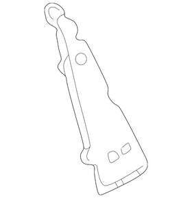 996-551-211-00 Porsche Genuine Foot Rest