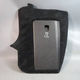 99755110100a10 Porsche 05-12 997 911 987 Cayman Boxster Left Kick Panel Fuse Cover Black Oem