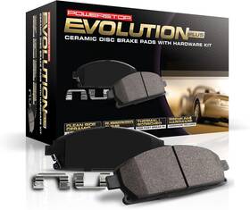17-2215 Power Stop Z17 Clean Ride Front Ceramic Brake Pads With Hardware For