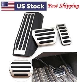 Premiummotorcycleusa 420019305871 Foot Gas Brake Pedals Cover Kit Accessory For Range Rover Sport Discovery 5