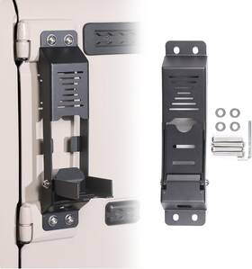 Mcunvo-256654556245 Qiosreui Door Hinge Step For Ineos Grenadier 20-25 Folding Foot Peg No Drill Black