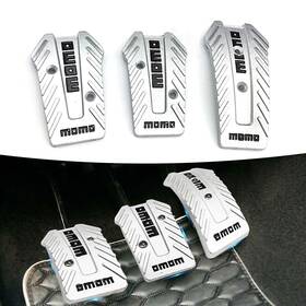 Qojtb1000si-3pc Qodolsi Pack-3 Car Pedal Pads Auto Manual Transmission Brake Pad Cover Non-