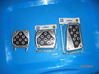 Race Brake Pedal Clutch Black Set Custom Gas Silver