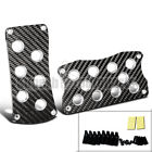 Racing Jdm Pedals Auto Set Fiber Transmission Carbon
