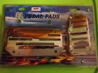 Racing Light Pedals Chrome Neon Universal T Megan