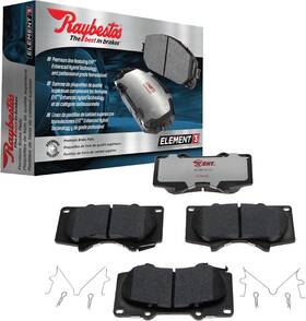 Eht799h Raybestos Element3 Automotive Replacement Front Brake Pad Set For Select