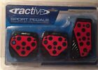 Red Pedals Pedal Set Sport Black 3 Ractive