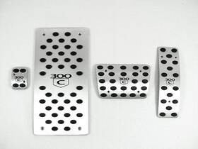 Pd-cry-300c-05-at-4pcs-300c-n Revimotorwerks 4pcs Combo Aluminum 300c Engraved Pedals For 05-10 Chrysler 300 Automatic Trans